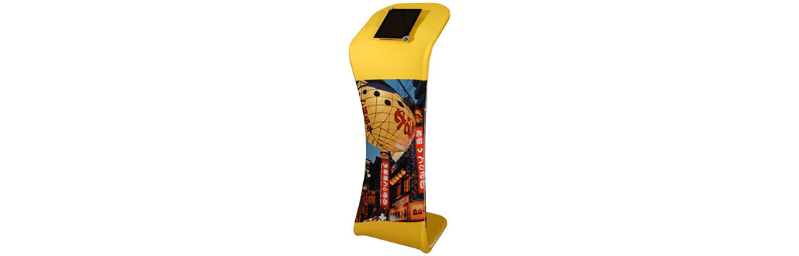 Pop up Tablet Fabric Display Stand